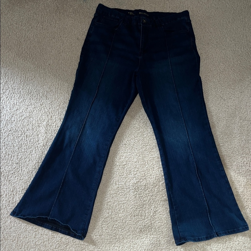 Denim Flared Jeans